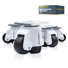 17300 2-Inch Leveling Casters Set of 4 | Heavy Duty with Adjustable Ratchetin... picture