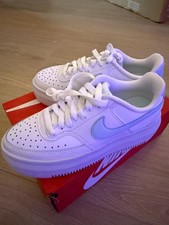 Size 5.5 - Nike Court Vision Alta White Glacier Blue W picture