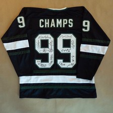 Dallas Stars '99 Champs Signed Custom Jersey (13 Autographs) | Beckett COA picture