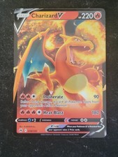 2023 Crown Zenith Charizard V Holo Rare #18/159 picture