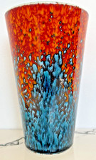 Vintage Poole Pottery Delphis Vase 8