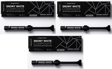 3 x Dental SNOWY WHITE BLEACH Light Cured Nano Hybrid Restorative Composite picture