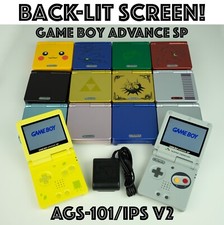 Nintendo Game Boy Advance SP with Charger | IPS 3.0 Back-lit Screen picture