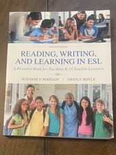 Reading, Writing, and Learning in ESL : A Resource Book… - VERY GOOD picture
