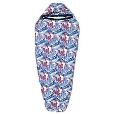 NANGA Cool touch sheets blue Outdoor Sleeping bag Ship from Japan New picture