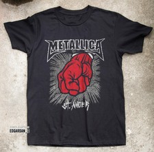 Metallica St Anger 2003 Tour Black Unisex T-shirt Size S-4XL picture