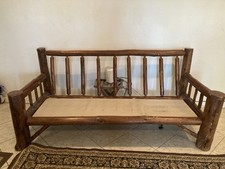 Rustic Log Couch-Log Furniture Rustic Decor Cabin/Home picture
