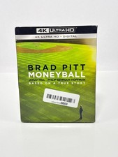 Moneyball 4K Ultra HD Blu-ray Brad Pitt Jonah Hill Baseball Drama Film picture