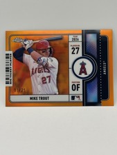 2026 Topps Series 1 - Big Ticket Players MIKE TROUT Orange Foil /25 ANGELS picture