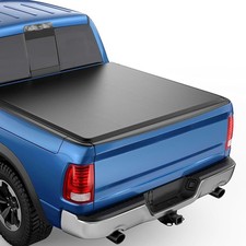 5PCS Soft Roll Up Truck Bed Tonneau Cover Waterproof for 2011-2023 Ram 1500 picture