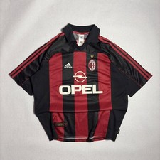 Vintage Adidas AC Milan 2000/02 Home Football Shirt picture