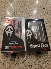 NEW Glamlite Ghost Face Lip Kit Trio RARE HTF Limited Ed HORROR HALLOWEEN picture