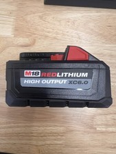 Milwaukee M18 18V 6.0Ah XC High Output REDLITHIUM Battery 48-11-1865 OEM picture