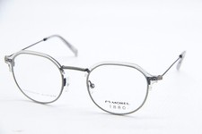 NEW MOREL 1880 60085M GG09 CLEAR GUNMETAL ACETATE AUTHENTIC EYEGLASSES 48-21 picture