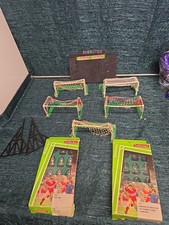 Vintage Subbuteo Job Lot, West Ham 752, Man Utd 771, Goals, Score Board & Pilon picture