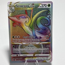 Serperior VSTAR (Secret) 196/195 SWSH12: Silver Tempest - Pokemon Card - NM picture