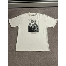 AKOO Brand The Boys Graphic Tee Mens 3X Off-White Excellent Wolf Hunt Club Shirt picture