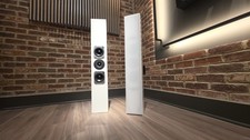 Totem Acoustic Tribe III On-Wall Speakers Ice White Gloss (Pair) - OPEN BOX picture