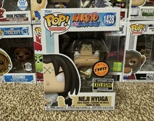 Funko Pop Animation Naruto Shippuden Neji Hyuga Chase EE Excl 1428 LE picture