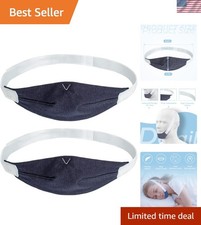 2 Pack Adjustable Chin Strap for ResMed - Keep Your Mouth Closed Comfortably picture