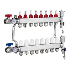 Uimoso 8-Branch Radiant Heat Manifold 1/2