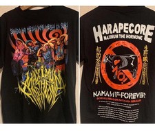 90s Vintage Rare Double Sided Black Graphic Unisex T-Shirt S-5XL picture