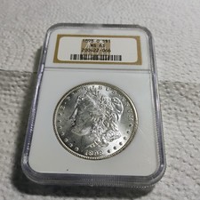 1898 O ~ MORGAN SILVER DOLLAR ~ NGC MS63 picture