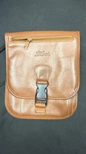 Vintage L.L. Bean Full Grain Leather Travel Crossbody Organizer picture
