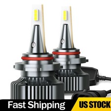 2/4X HB3 9005 LED Headlight Bulb High Beam 6500K Cool White Canbus Ready picture
