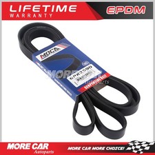 EPDM Serpentine Drive Belt for Kia Forte Ford Mustang Hyundai Sonata 6PK2590 picture