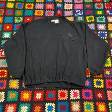Vintage 90s 00s Nike ACG Black Fleece Mockneck Pullover Size L Y2K Techwear picture