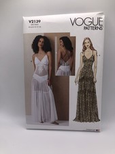Vogue V2139 Misses Lingerie Dress Sewing Pattern Sizes 6-14 New Uncut picture