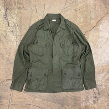 Buzz Rickson’s Tropical Combat Fatigue Coat Olive 1963 Model picture