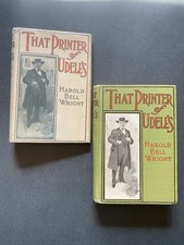 1911 - That Printer Of Udell’s - Harold Bell Wright - Rare Original Dust Jacket picture