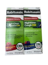 Robitussin DM Maximum Strength Cough Medicine, 8 fl oz, 2 Pack picture