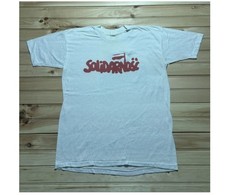 Vintage 80s Solidarnosc Polish Trade Union Solidarity Movement T-Shirt picture