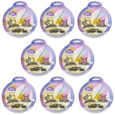 Lucky Fortune Wear Your Luck Metal Keychain - Lot of 8 Sealed Blind Bags picture