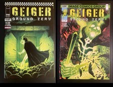 GEIGER GROUND ZERO #1 COVER A & B NM MARVEL HOMAGE VARIANT IMAGE 2023 Low Print picture
