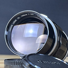 Canon FL 135mm f/2.5 Telephoto Lens Made in Japan w/ Caps picture