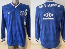 Ajax Training Shirt Jersey Umbro Top Adult Large Football Vintage 1990s Trikot picture