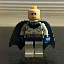 LEGO Batman I Genuine 2006 Blue Batman Minifigure 7787 7786 DC NO MASK READ DISC picture