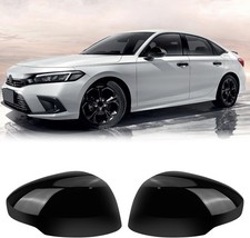 1 Pair Side Mirror Covers Cap Housing Compatible with 2022-2025 11th gen Honda C picture