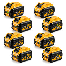 SANIU 9.0 Ah 20V/60V 8-PACK Lithium-Ion for DeWalt DCB606 612 609 Tool Battery picture