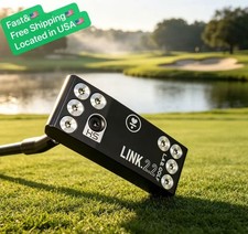 LUXURY NEW L.A.B.Golf LINK 2.2 Putter Black Accra Shaft Right-handed 35