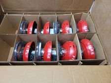 NEW SYSTEM SENSOR SPSCRL CEILING SPEAKER STROBE RED FIRE ALARM PARTIAL CASE OF 8 picture