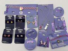 Claire’s Jewelry 13 Pack Lot Earrings Necklaces Bracelets New Lot#4 picture