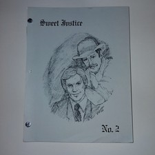 Sweet Justice #2 Simon and Simon GEN Fanzine 1986 Moonlighting Riptide picture