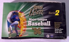 1996-97 Topps Laser Hobby Box Series 2 Packs Factory Sealed Jeter Rodriguez Rare picture