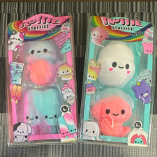 MGA Fluffie Stuffiez Minis Pull The Fluff Plush Lot of 2, Seal Octopus 2021 (2) picture
