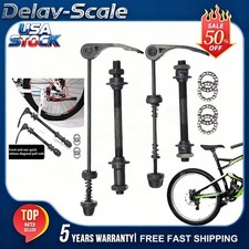 8PCS/Set Steel Bicycle Hub Bearings And Bike Axle Front Rear Quick ReleaseSkewer picture